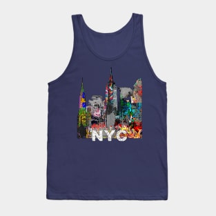 New York City Graffiti Tank Top